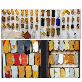 Spaltlederhandschuhe mit Logo bedrucken lassen