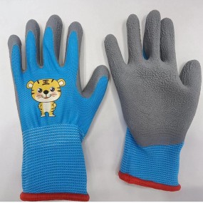 Polyester-Feinstrickhandschuhe mit Nitril-Schaumbeschic...